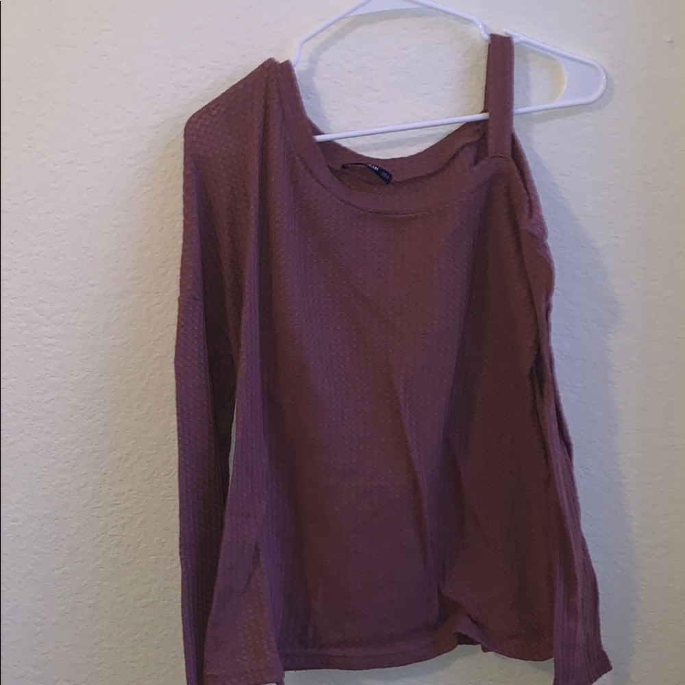 Off shoulder sweater